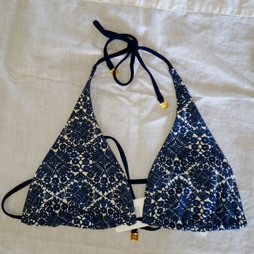 Tory Burch XS Margherita Reversible Bikini Top